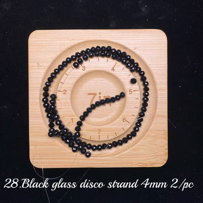 One bowl crystal bead- Felicity-can make 6pcs bracelets 9.2