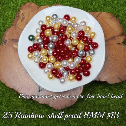Eine Schale Kristallperlen – Felicity – kann 6 Armbänder herstellen. 6.15