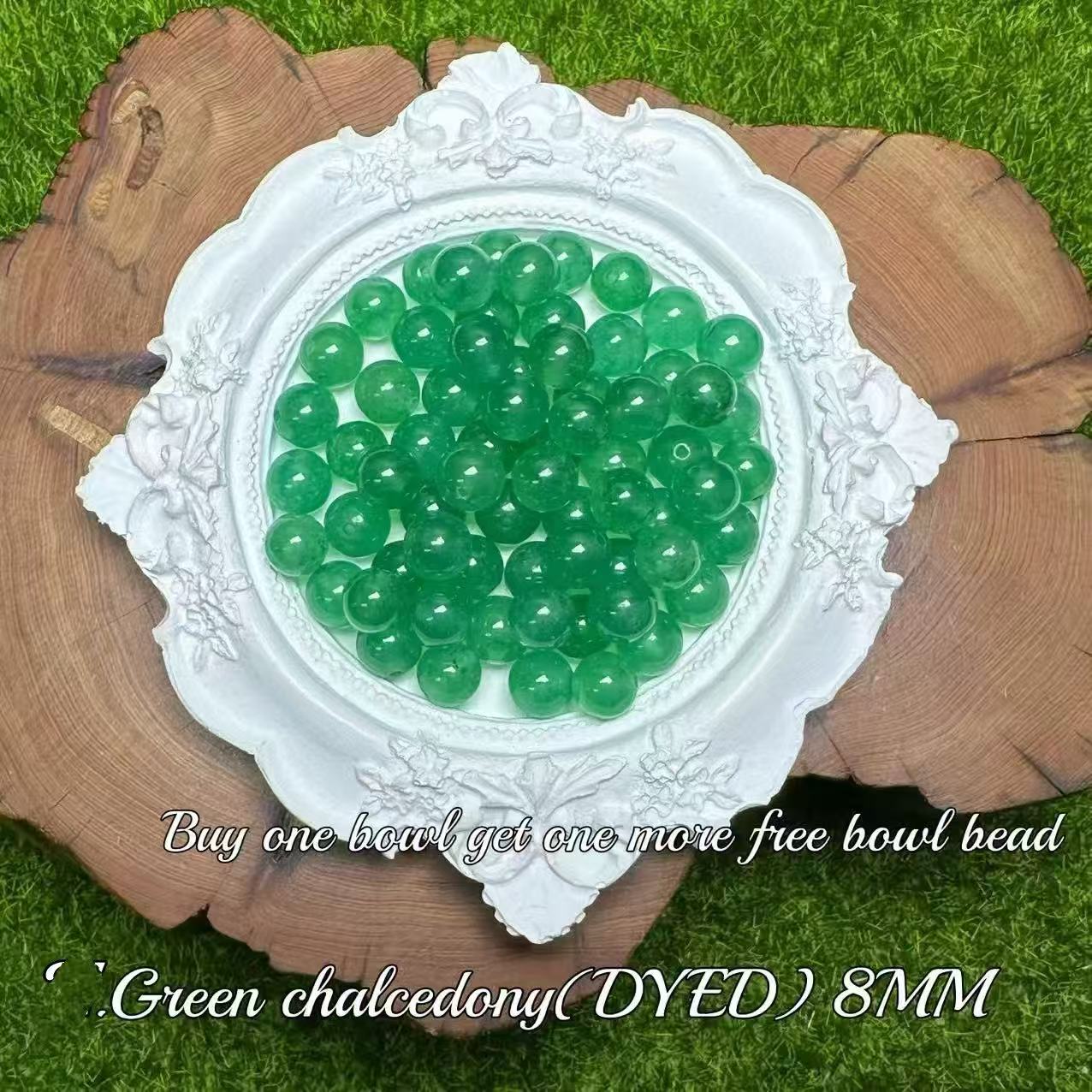 One bowl crystal bead- Felicity-can make 6pcs bracelets 8.6