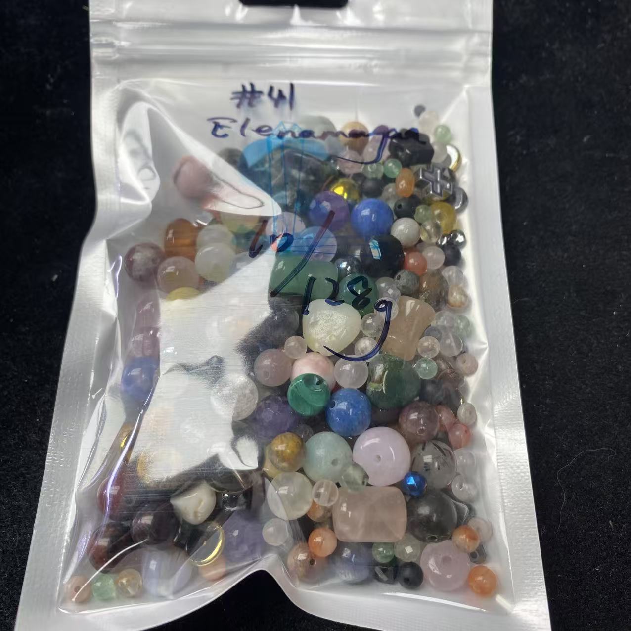 One bowl crystal bead- Felicity-can make 6pcs bracelets 6.27