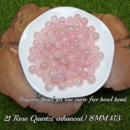 One bowl crystal bead- Felicity-can make 6pcs bracelets 9.19