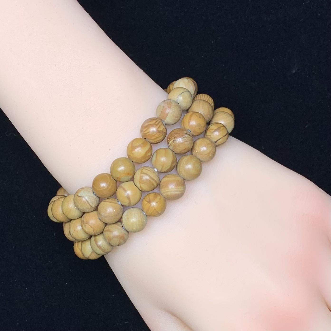 Wood Jasper bracelet 8mm 1pc (SL145)
