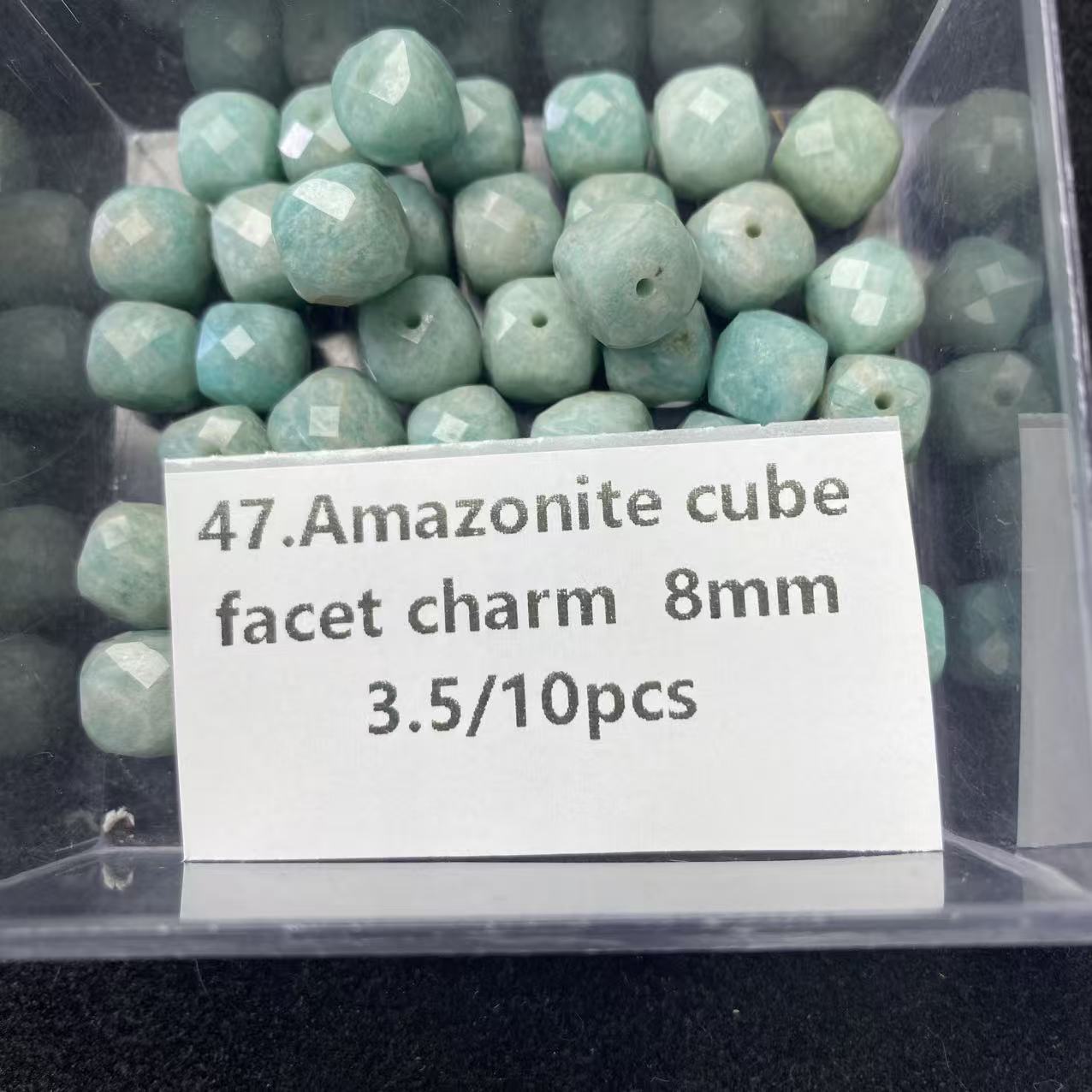One bowl crystal bead- Felicity-can make 6pcs bracelets 7.25