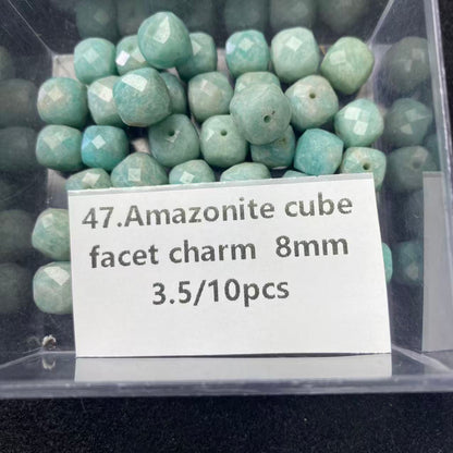 One bowl crystal bead- Felicity-can make 6pcs bracelets 7.25