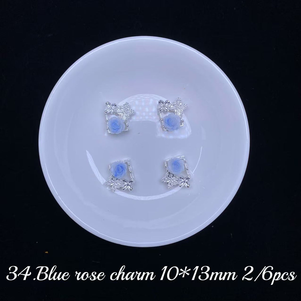One bowl crystal bead- Felicity-can make 6pcs bracelets 9.24