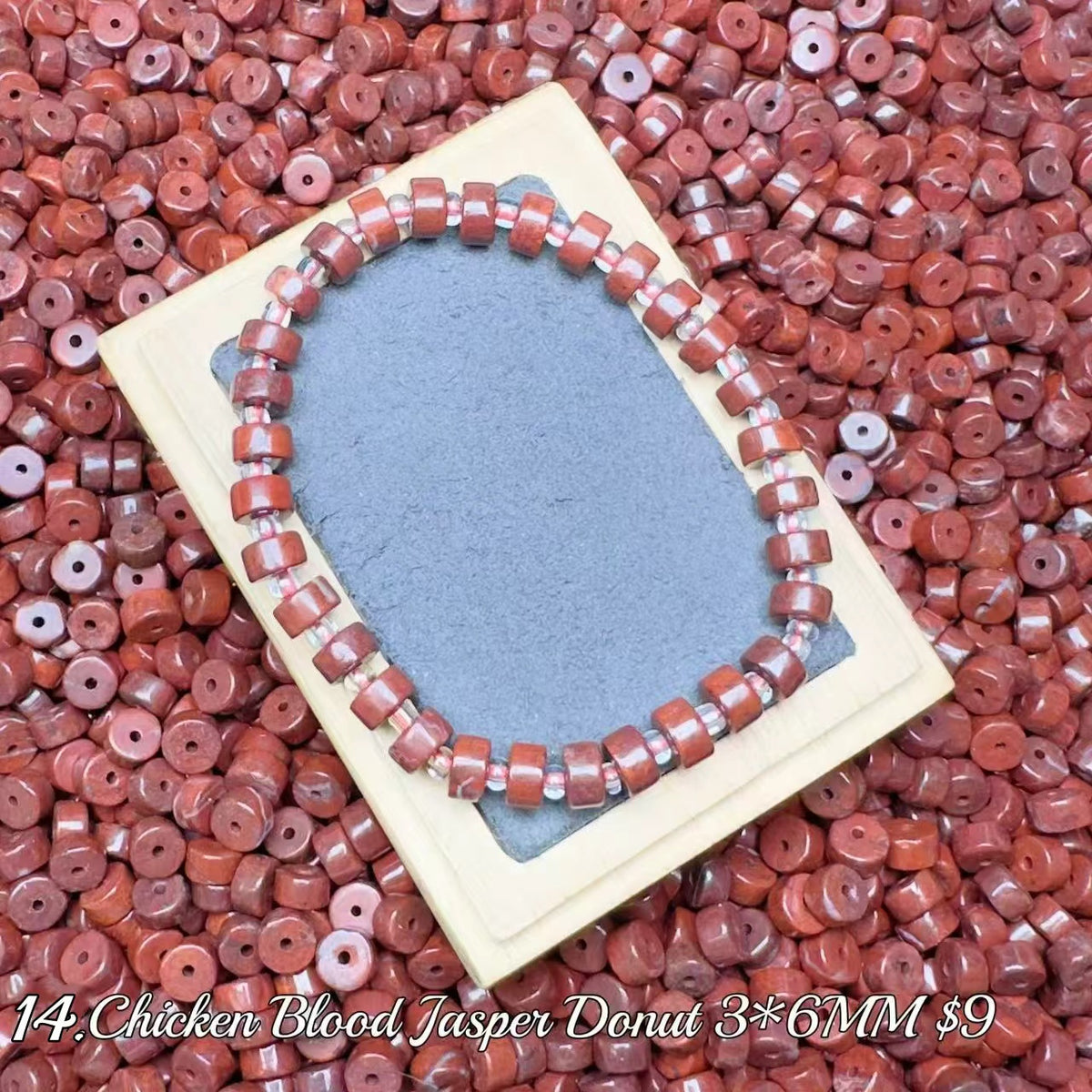 One bowl crystal bead- Felicity-can make 6pcs bracelets 9.27