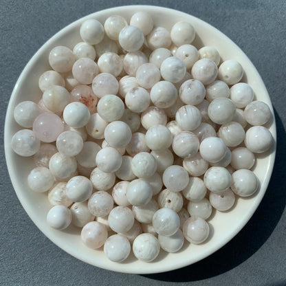 Snowflake Garden Quartz  bead 120pcs_ 9mm/1bowl  (VIP96)