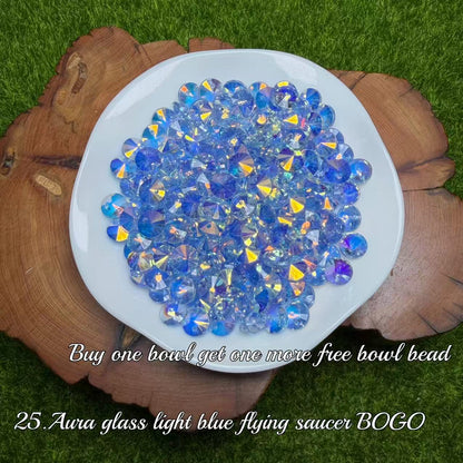 One bowl crystal bead- travis00-can make 6pcs bracelets 10.3