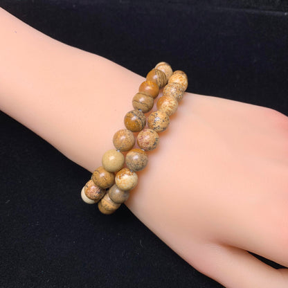 Dentric Jasper bracelet 8mm 1pc (SL111)