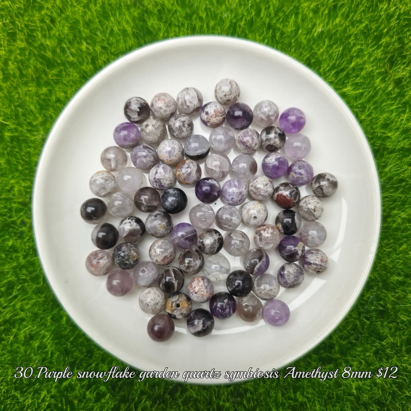 One bowl crystal bead- travis00-can make 6pcs bracelets 8.6