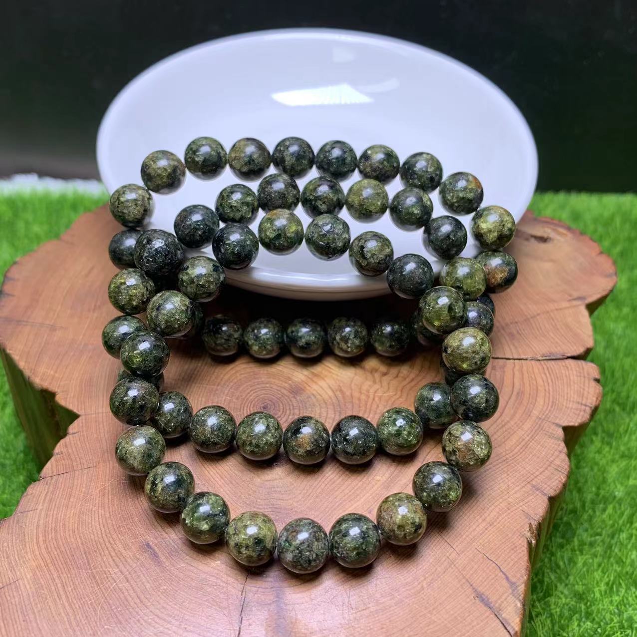 Peridot bracelet 8mm 1pc (SL931）