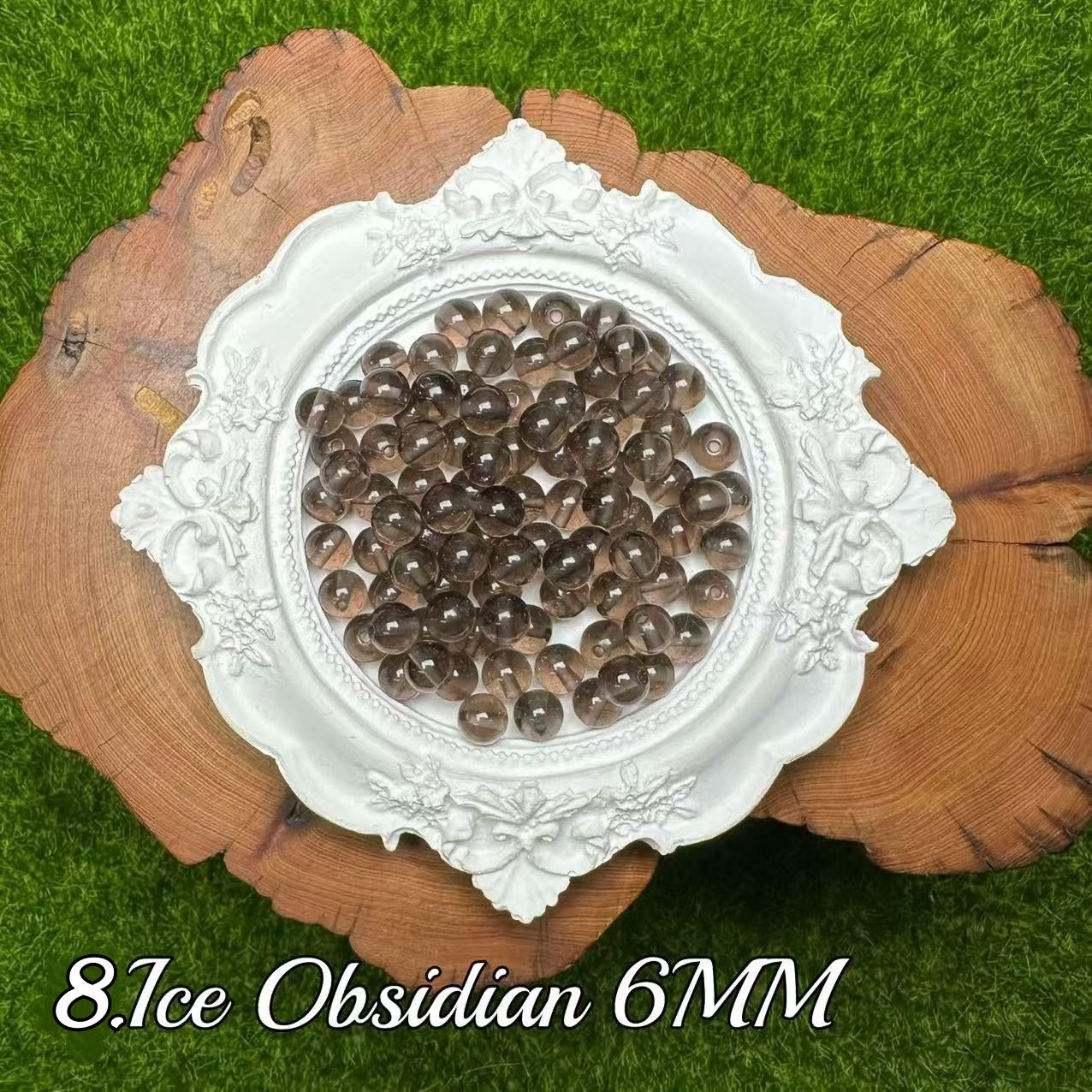 One bowl crystal bead- Felicity-can make 6pcs bracelets 8.26