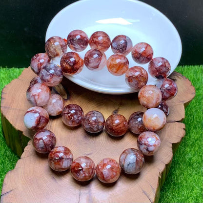 Pigeon Blood Fire Quartz bracelet 1pc (8mm-15mm）