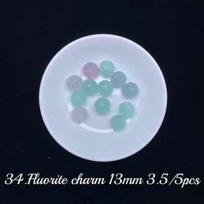 One bowl crystal bead- Felicity-can make 6pcs bracelets 9.25