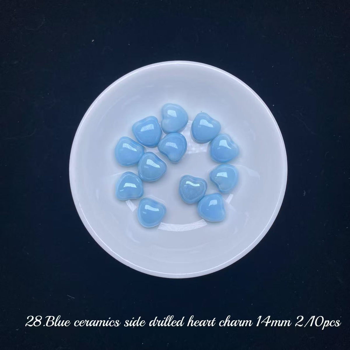 One bowl crystal bead- Felicity-can make 6pcs bracelets 10.7