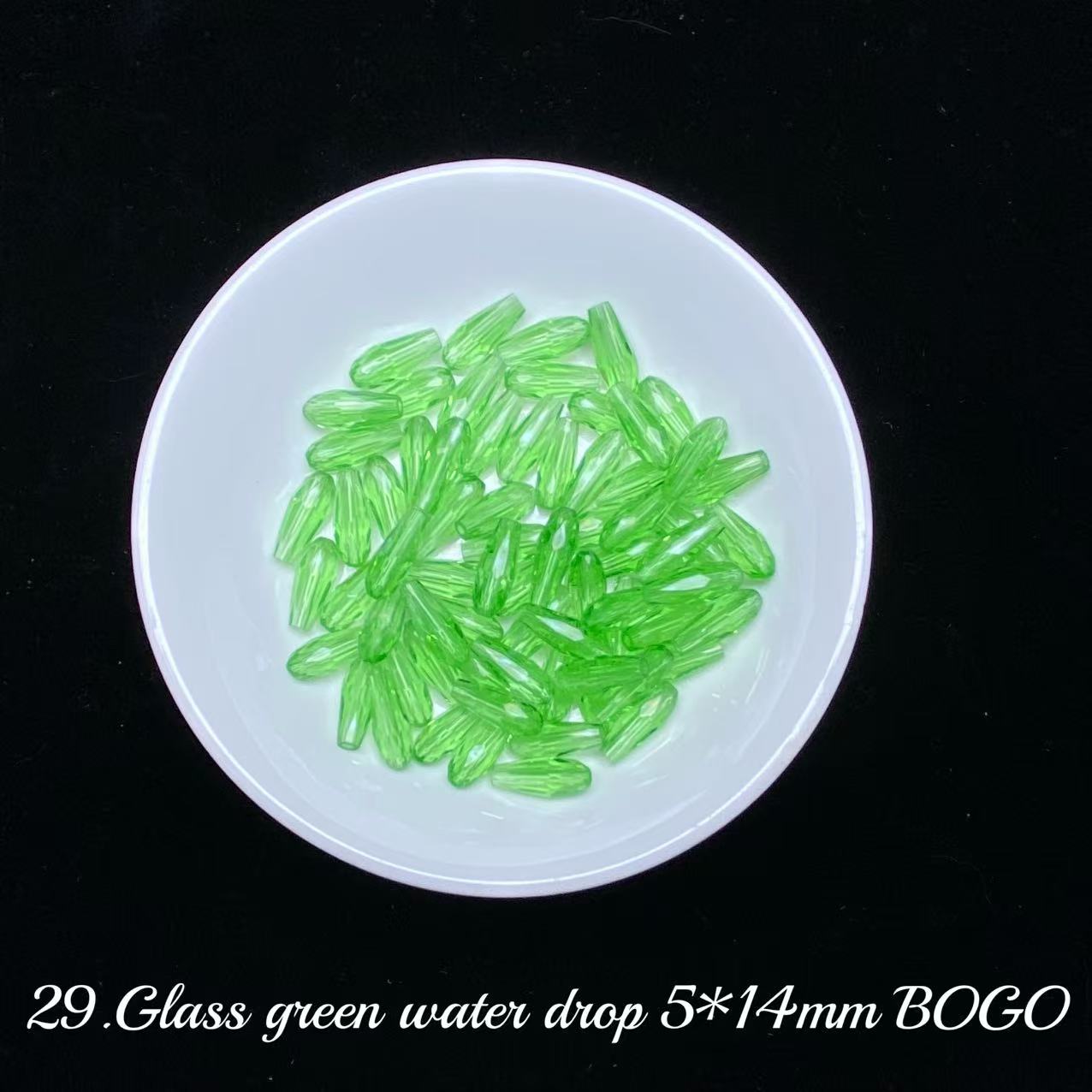 One bowl crystal bead- Felicity-can make 6pcs bracelets 8.15