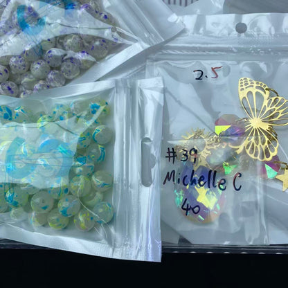 One bowl crystal bead- Felicity-can make 6pcs bracelets 7.14