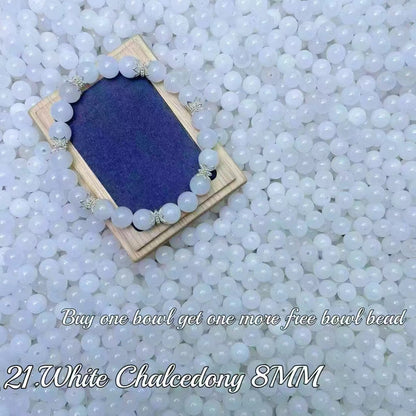 One bowl crystal bead- Felicity-can make 6pcs bracelets 9.21
