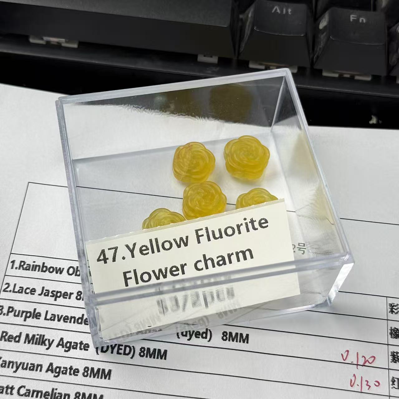 One bowl crystal bead- Felicity01-can make 6pcs bracelets 2.12