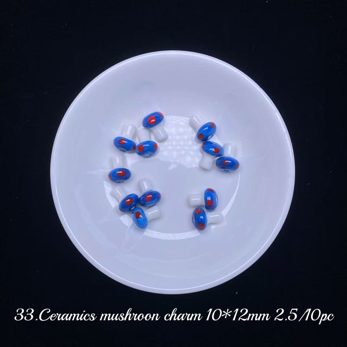 One bowl crystal bead- Felicity-can make 6pcs bracelets 9.18