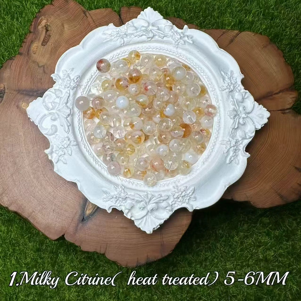 One bowl crystal bead- travis00-can make 6pcs bracelets 7.8