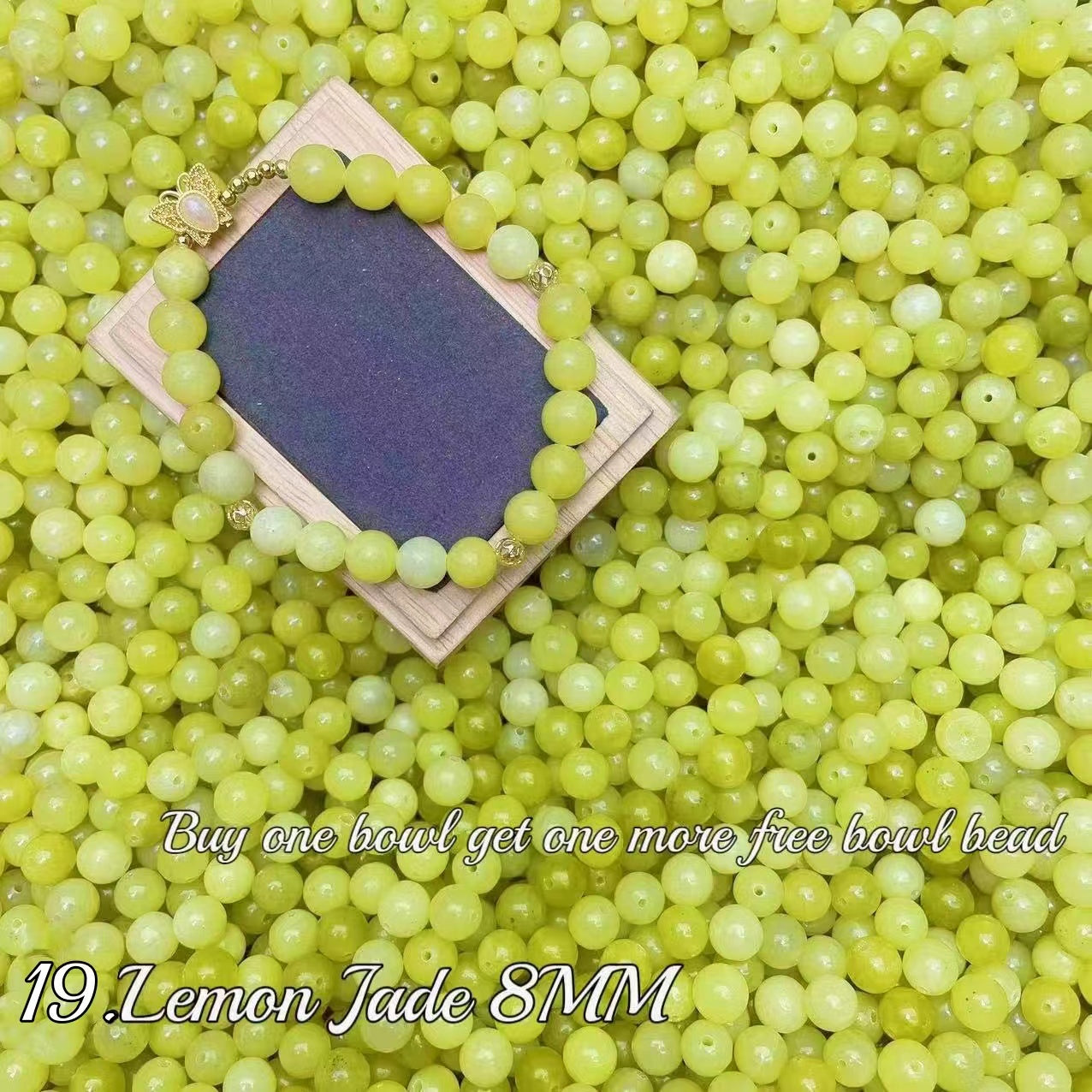 One bowl crystal bead- Felicity-can make 6pcs bracelets 8.14