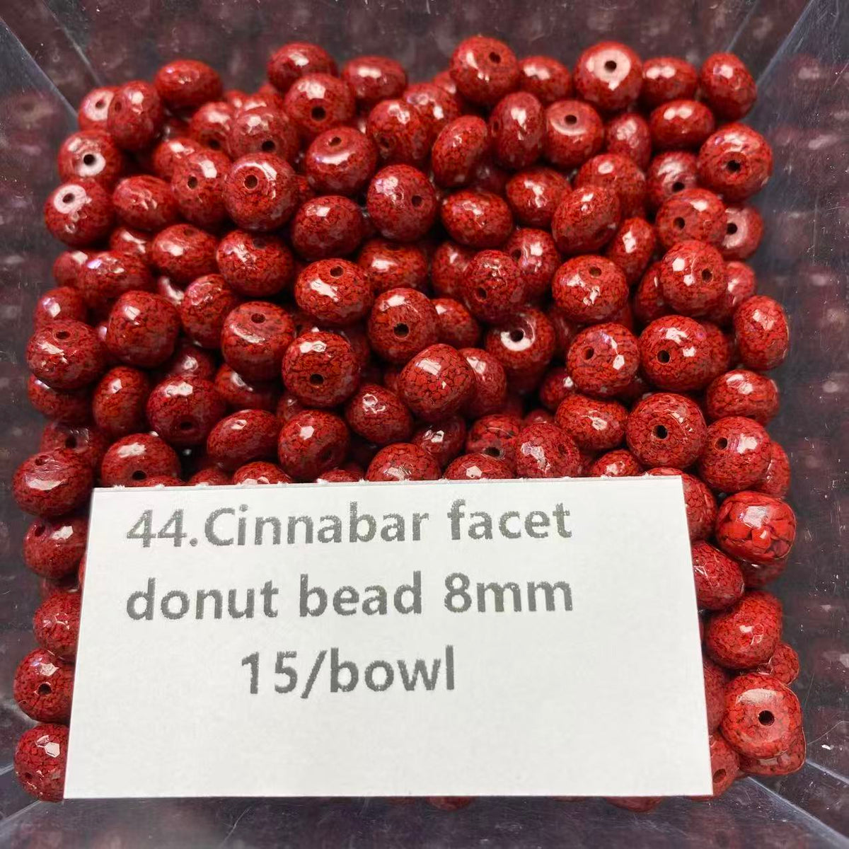 One bowl crystal bead- Felicity-can make 6pcs bracelets 9.25