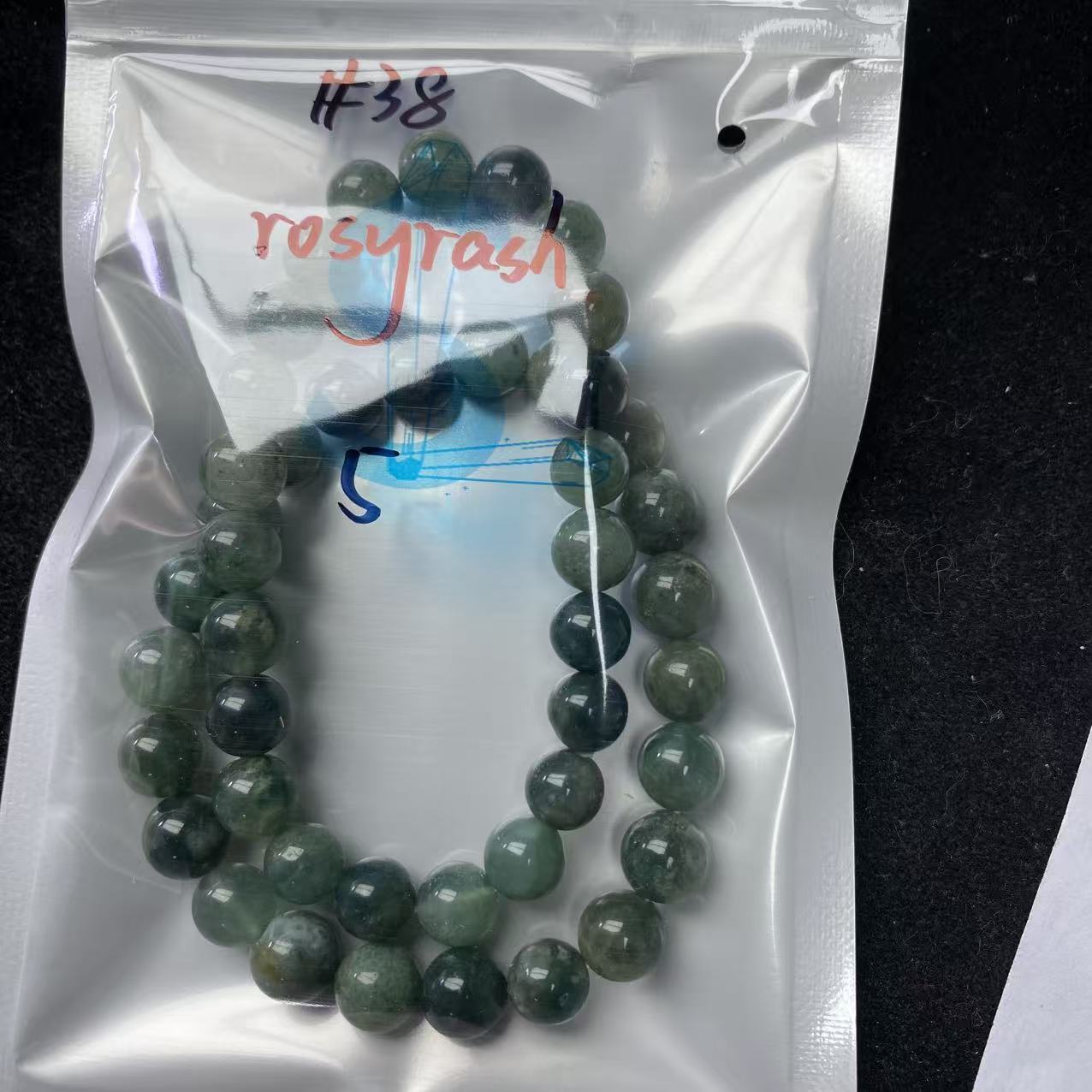 One bowl crystal bead- Felicity-can make 6pcs bracelets 6.17