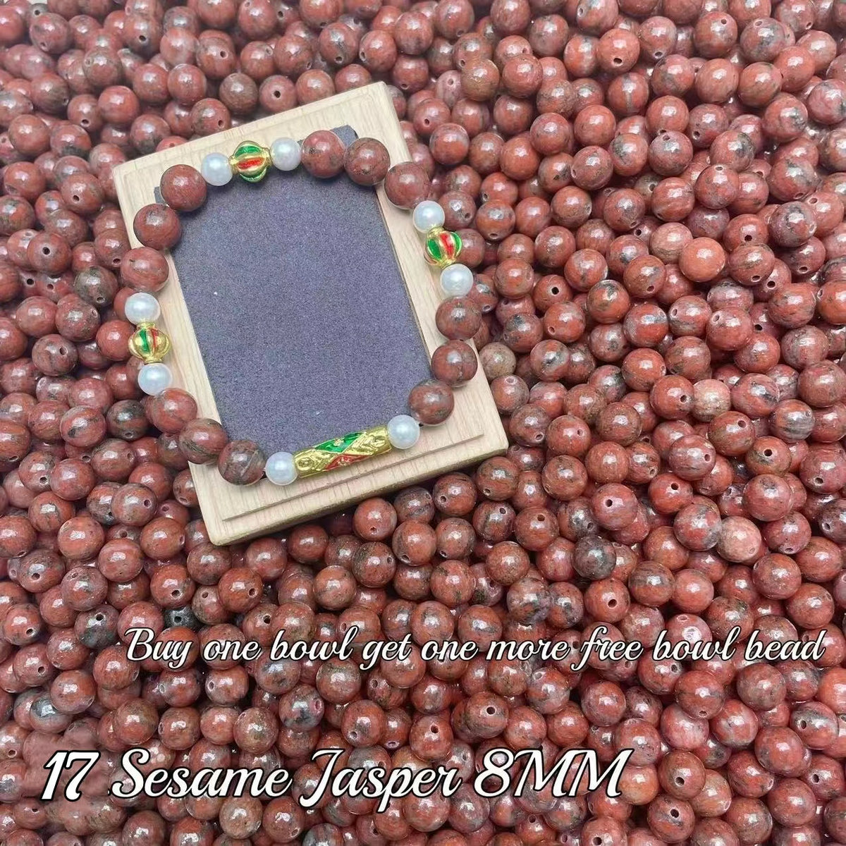 One bowl crystal bead- Felicity-can make 6pcs bracelets 9.24