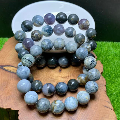 Galaxy Agate（blue opal symbiosis）bracelet 1pc （12mm-19mm）