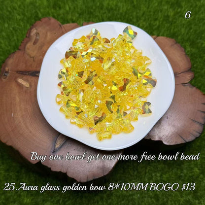 One bowl crystal bead- Felicity-can make 6pcs bracelets 9.28