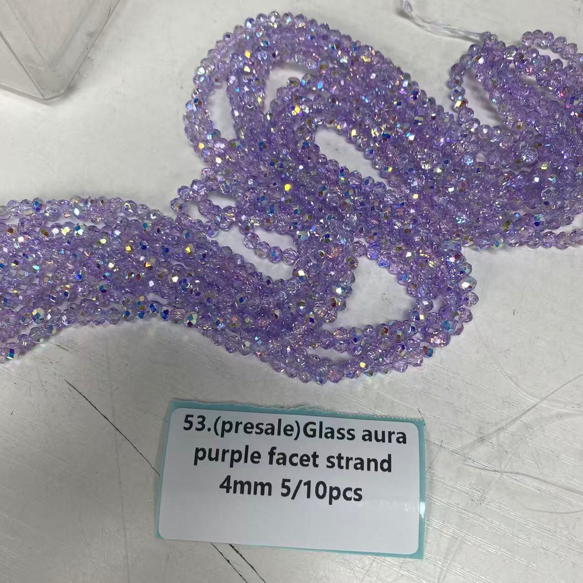 One bowl crystal bead- Felicity-can make 6pcs bracelets 10.7