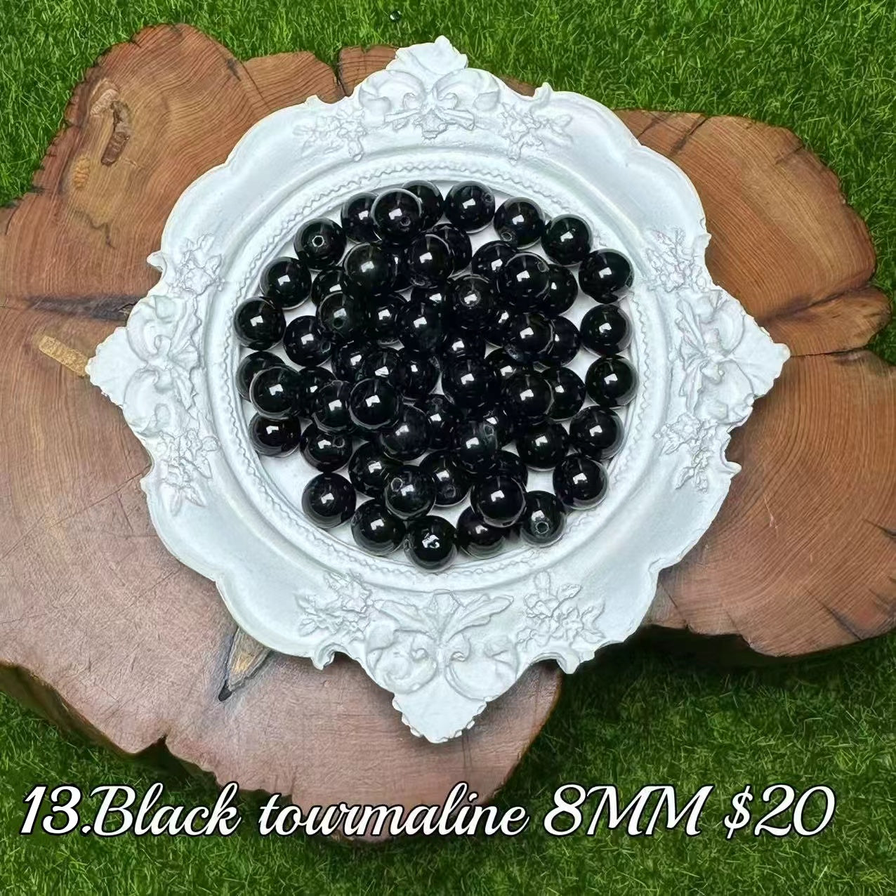 One bowl crystal bead- Felicity-can make 6pcs bracelets 8.14