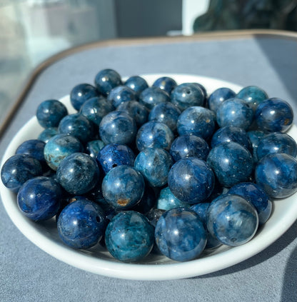 (HQ)Blue Chaorite  bead  60pcs_ 12mm/1bowl-4spoon  23$(VIP100)