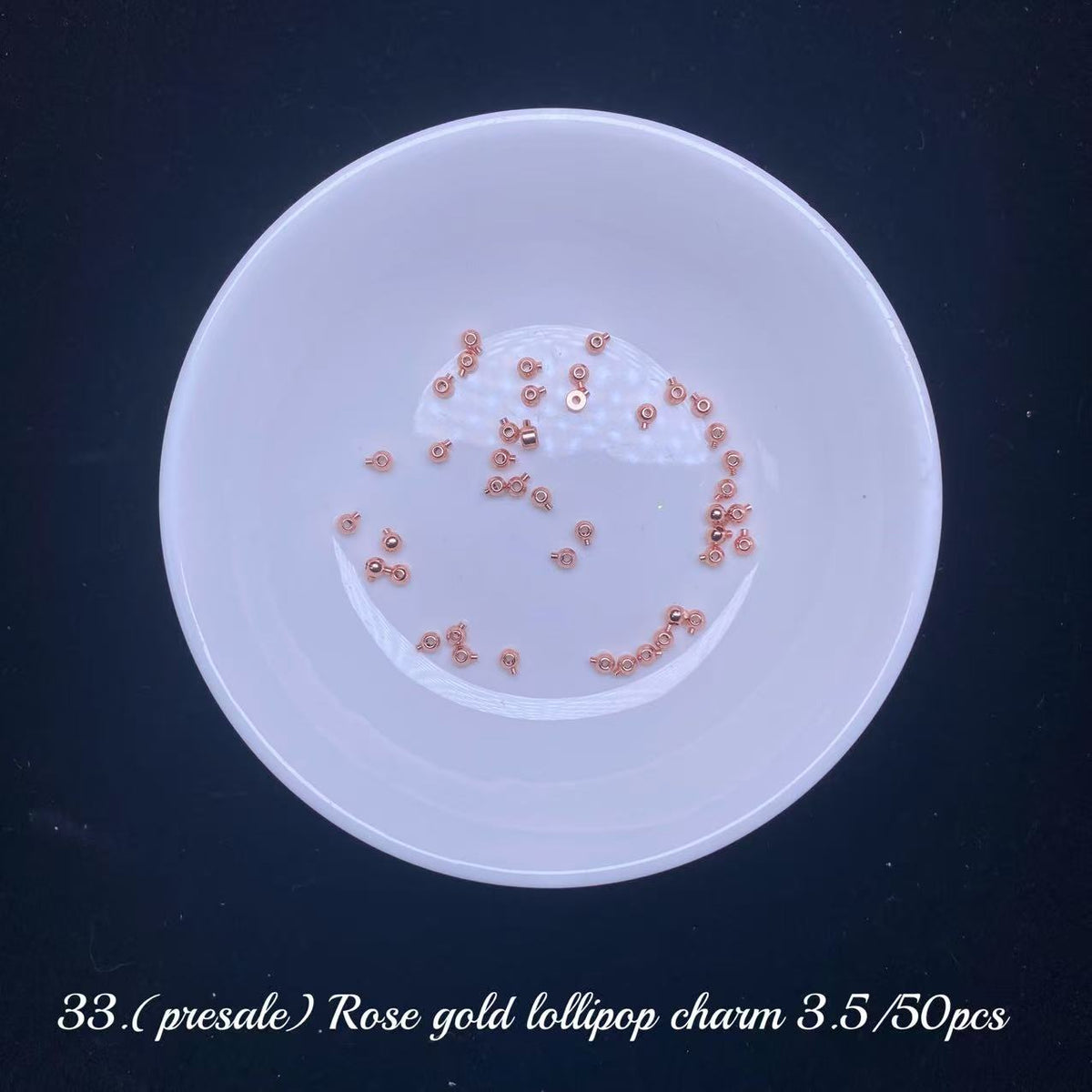 One bowl crystal bead- Felicity-can make 6pcs bracelets 9.30