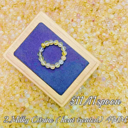 One bowl crystal bead- Felicity-can make 6pcs bracelets 9.27
