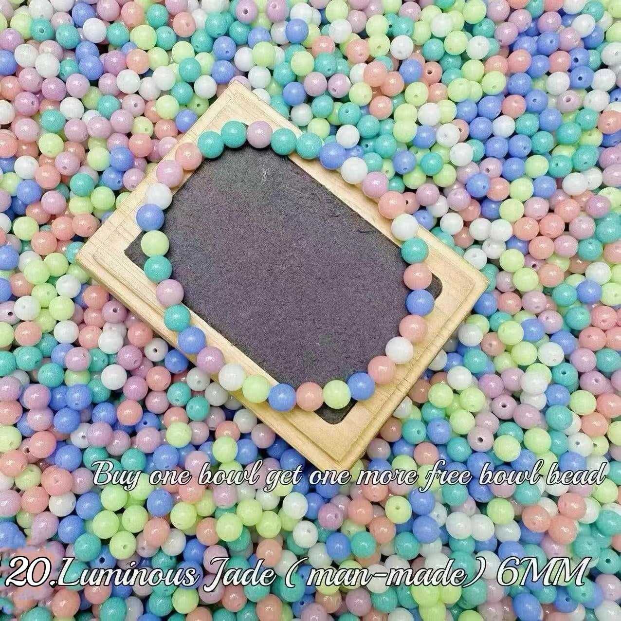 One bowl crystal bead- Felicity-can make 6pcs bracelets 8.26