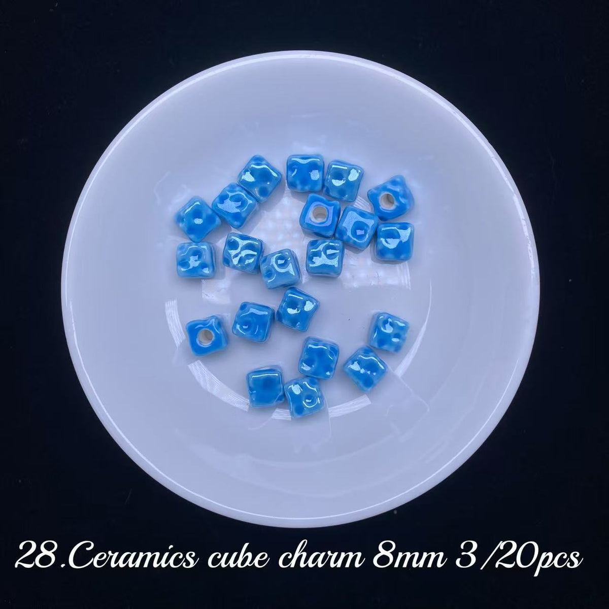 One bowl crystal bead- Felicity-can make 6pcs bracelets 9.18