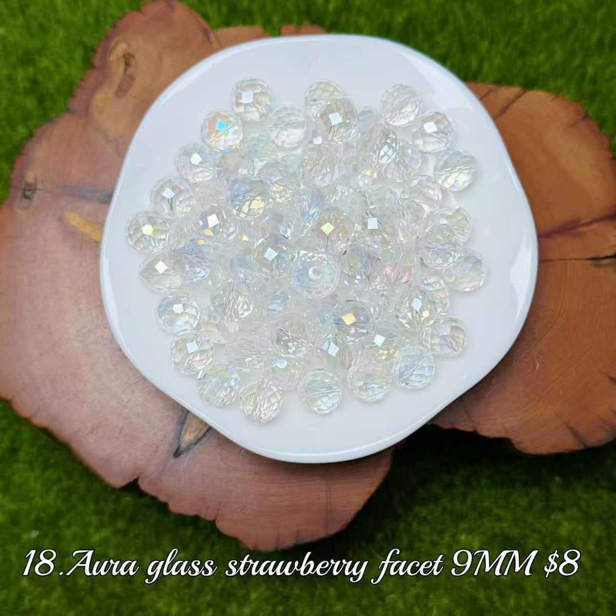 One bowl crystal bead- Felicity-can make 6pcs bracelets 10.17