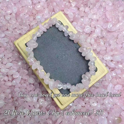 One bowl crystal bead- Felicity-can make 6pcs bracelets 8.15