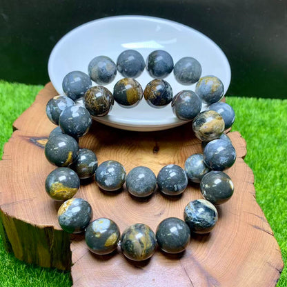 Galaxy Agate（blue opal symbiosis）bracelet 1pc （12mm-19mm）