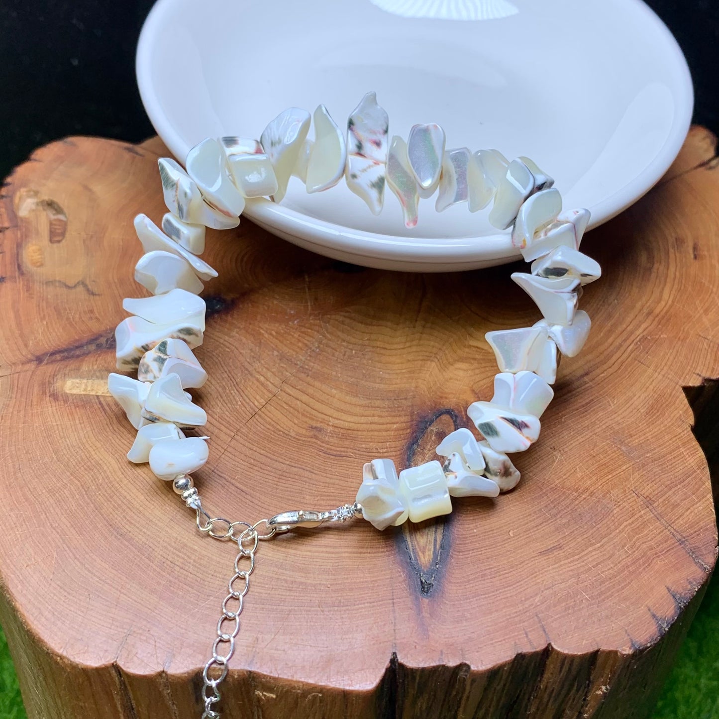 Shell chip bracelet 1pc(SL857)