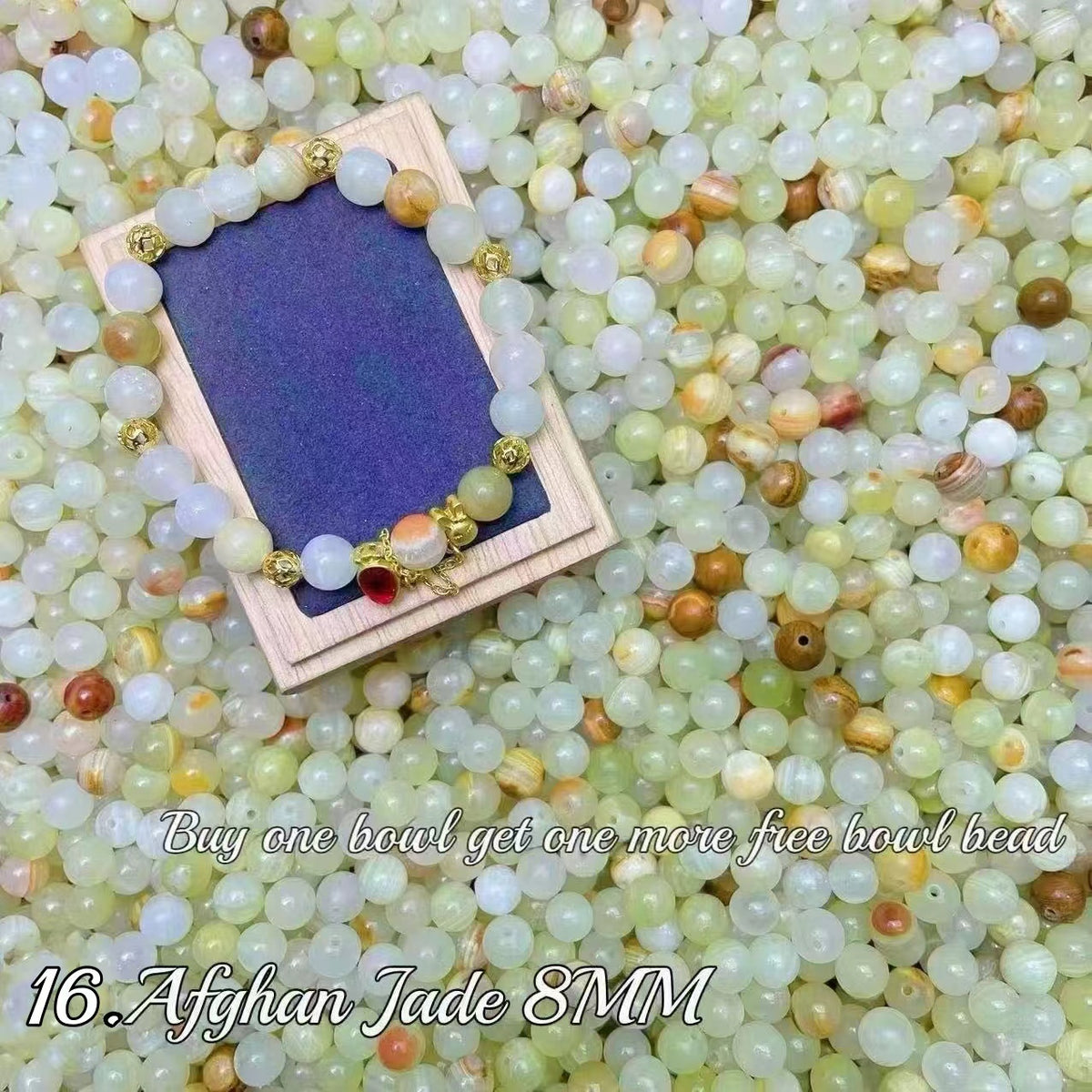 One bowl crystal bead- Felicity-can make 6pcs bracelets 9.24