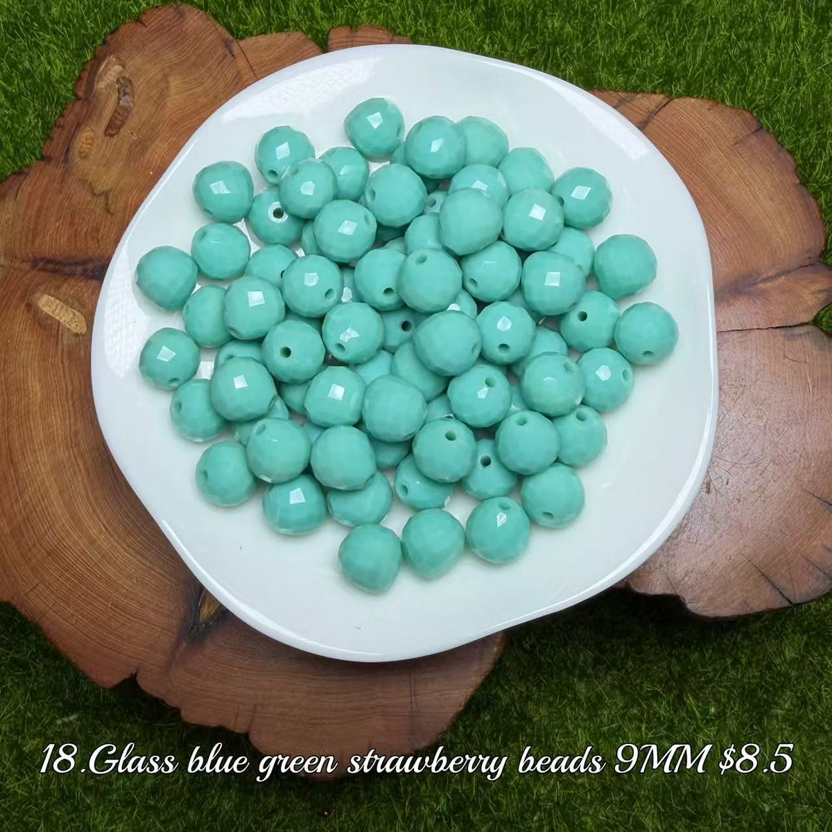 One bowl crystal bead- Felicity-can make 6pcs bracelets 10.7
