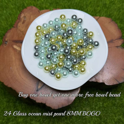 One bowl crystal bead- Felicity-can make 6pcs bracelets 9.27