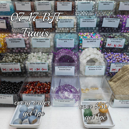 One bowl crystal bead- travis00-can make 6pcs bracelets 7.17