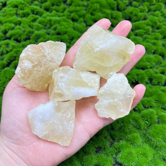 Lemon Citrine Raw 300gram