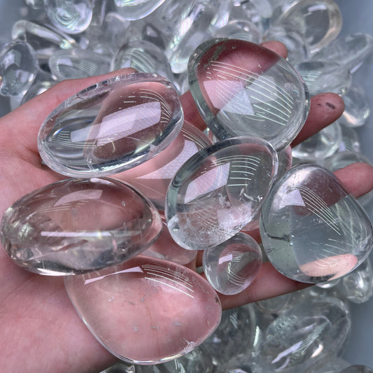 Clear quartz tumble 200g