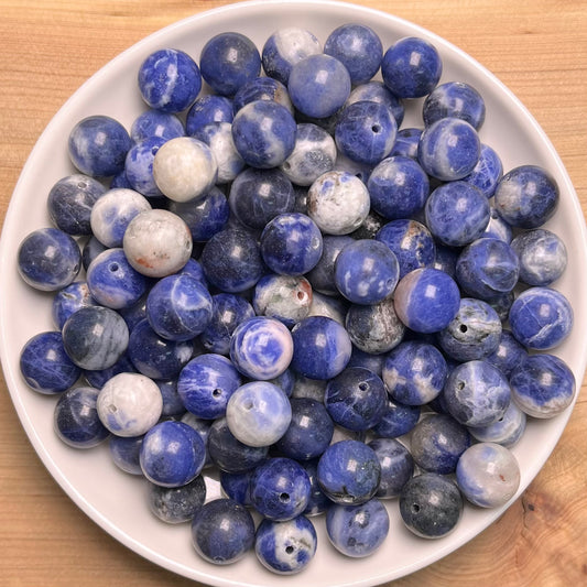 Sodalite bead 108pcs_ 1 bowl 10mm (TEN26)