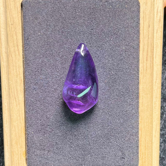 Amethyst facet pendant